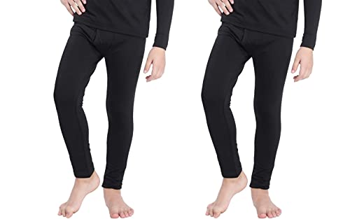 Pack of 3 Mens Thermal Underwear Trousers Long Johns Base Layer