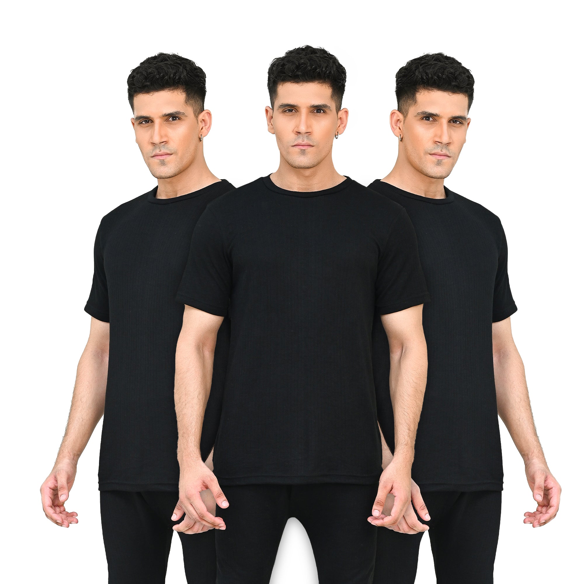 Men's Thermal Base Layer T Shirt (Pack of 3)