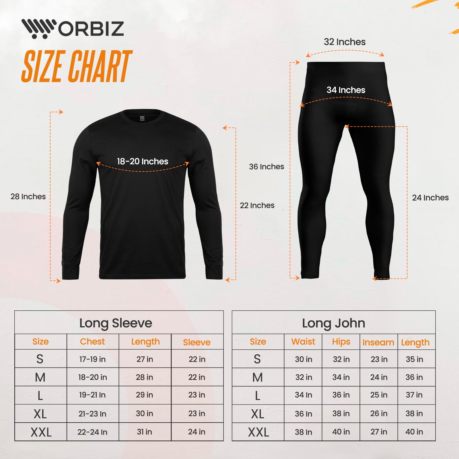 Men's Thermal Base Layer Long Sleeve Set