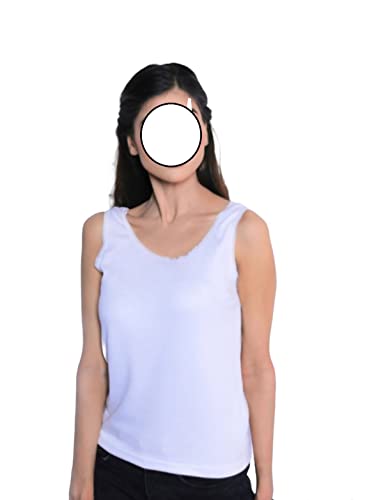 Women Sleeveless Thermal Underwear Ultra Comfort Vest Round Neck