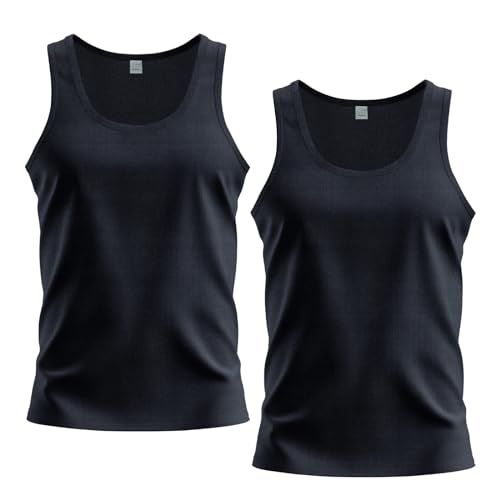 Men's Sleeve Less Thermal  (Pack of 2)