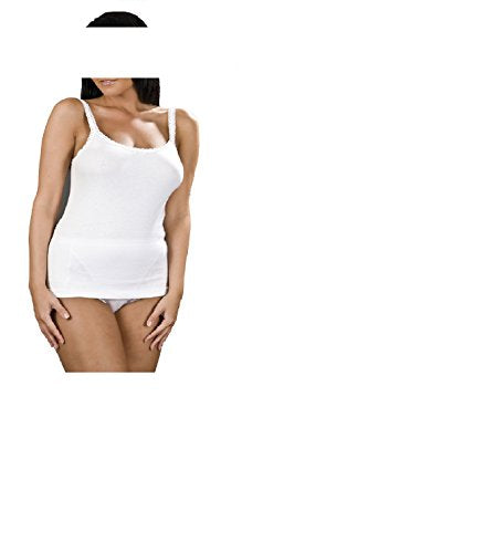 Womens Basic Thermal Underwear Ladies Warm Thermals Vest White