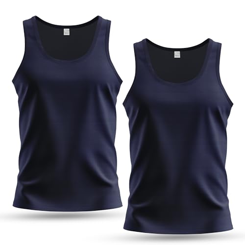 M2xSleeveles-L-Navy